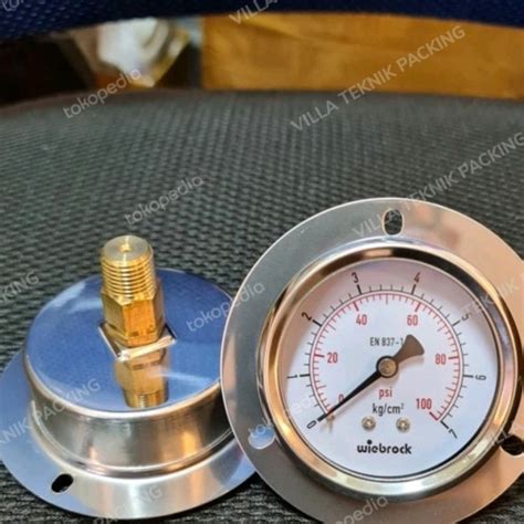 Jual Pressure Gauge Payung Stainless Kuningan Inch Kg Bar