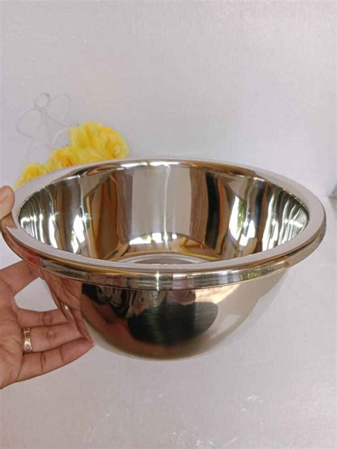 Baskom Stainless Tebal Diameter Cm Lazada Indonesia