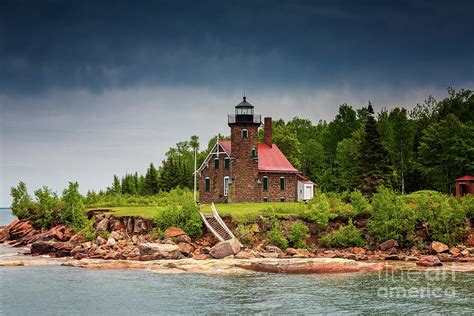 Sand Island Lighthouse Photograph by Andrew Slater - Pixels