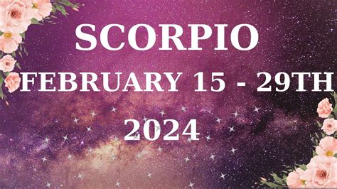 SCORPIO Feb 15 29th Your Luck Is Changing Release Transform