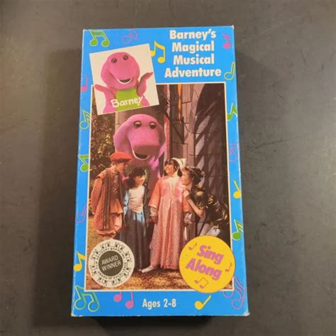 Barney Barneys Magical Musical Adventure Vhs 1992 £766 Picclick Uk