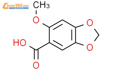 478 52 4 1 3 Benzodioxole 5 6 dicarboxylicacid 4 methoxy CAS号 478 52 4