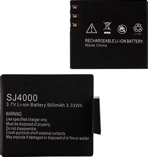 Amazon E Yiiviil Replacement Battery Sj Compatible With Akaso