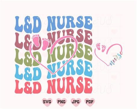 Labor And Delivery Nurse Svg Png Nurse Svg Nurse Life Svg Etsy