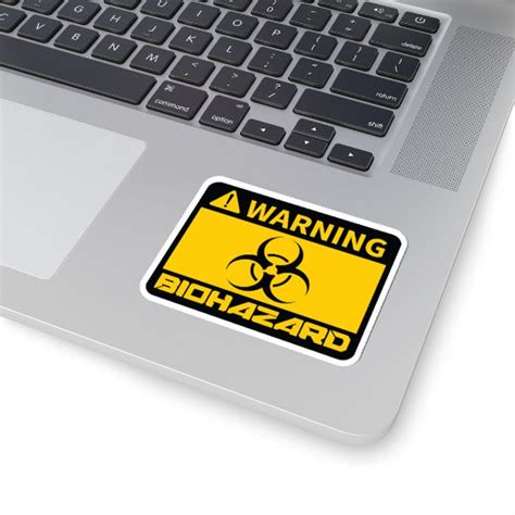 Biohazard Sticker Pack Decals Bio Hazard With Original Etsy