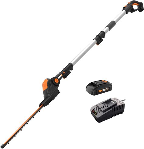 WORX WG252 20V Power Share 2 In 1 20 Cordless Hedge Trimmer Battery