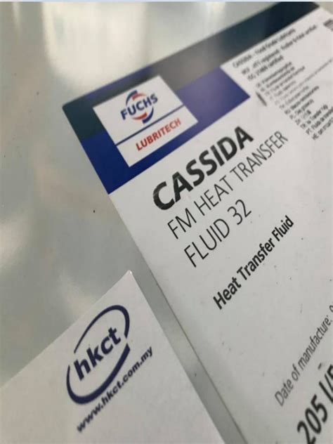 Dầu Cassida FM Heat Transfer Fluid 32 Dầu Thủy Lực Dau thuy luc