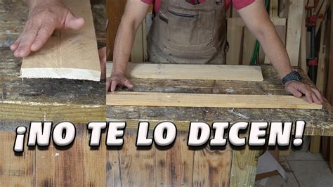 Lo Que No Te Dicen Al Enderezar Madera Con Regruesadora Canteadora O