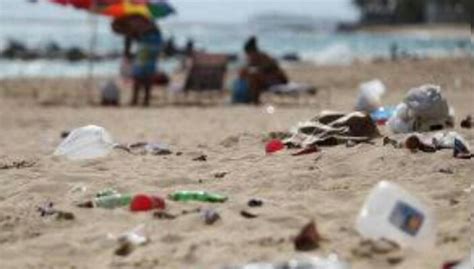 Contaminación más del 80 de los residuos que hay en las playas son