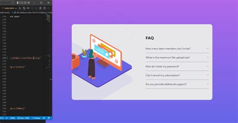 Frontend Mentor Faq Accordion Card With Tailwind Css Coding Challenge