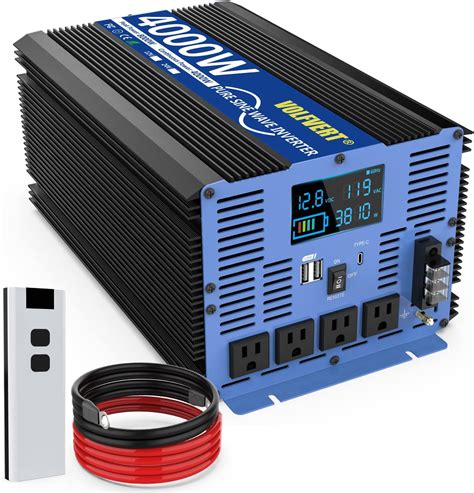 Volfvert W Pure Sine Wave Power Inverters Dc V To Ac V V