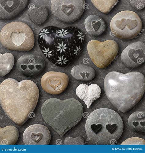 Heart Shaped Stones And Rocks Stock Image Image Of Stone Abstract