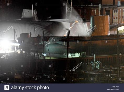 The Filming Of Transformers The Last Knight At The Gosport Submarine