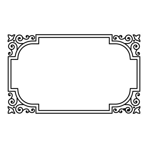 Classic Frame Ornament Vector Design 15122082 Vector Art At Vecteezy