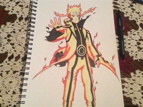 Naruto's Nine-Tails Chakra Mode by Raidenmgear on DeviantArt