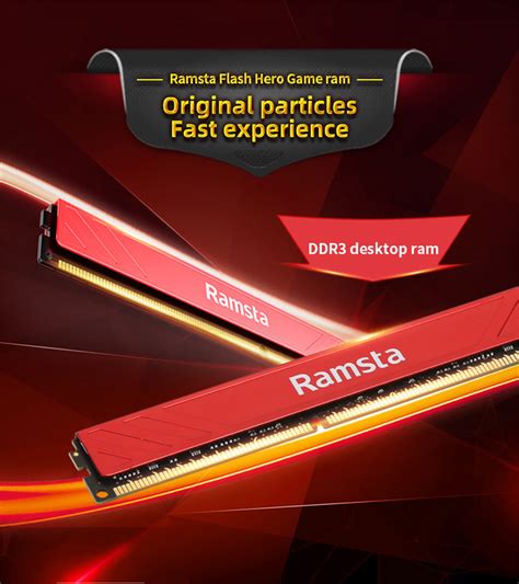 Ramsta 4gb 8gb Ddr3 1600mhz Udimm Desktop Pc Memory Ram