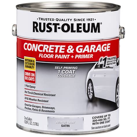 Concrete And Garage Floor Paint Rust Oleum