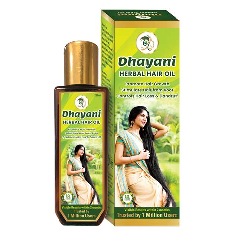 Buy Dhayani Herbal Hair Oil 100ml For Stronger Healthy Hair 18herbs