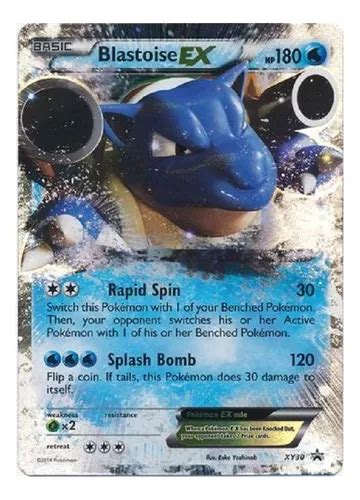 Blastoise Ex Xy30 Promo Ultra Raro Pokemon Tcg Cuotas sin interés