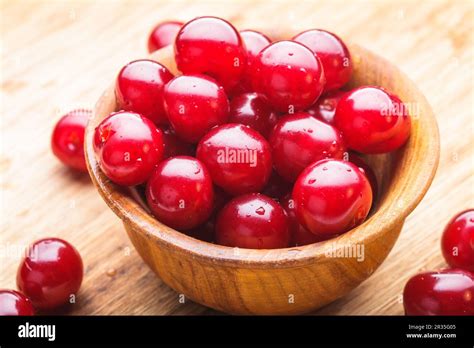 Cherries Close Up Stock Photo Alamy