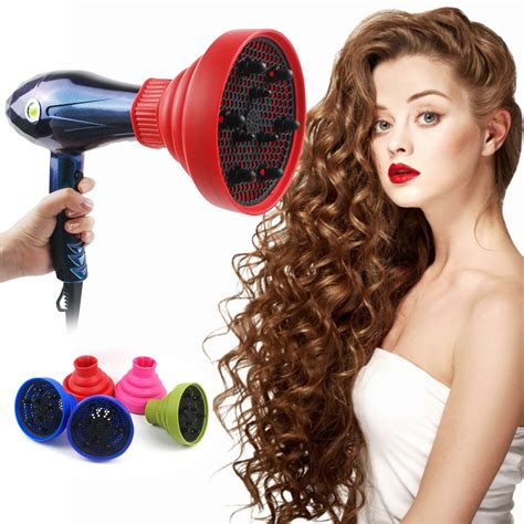 Nghnuifg Collapsible Hair Diffuser Attachment For Hair Dryers Portable