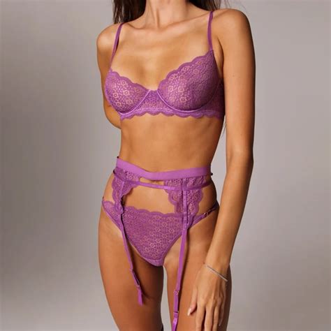 Soft Sheer Lace Sexy Lingerie Free Shipping