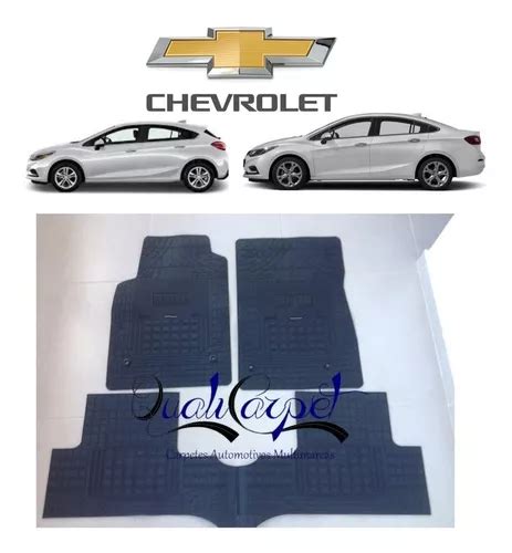 Tapete Borracha Personalizado Cruze Hatch Sedan 2012 Diante