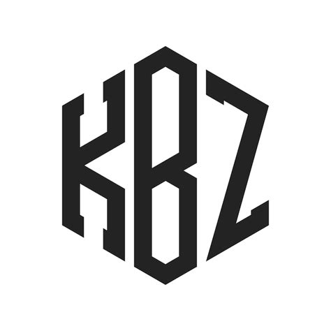 Premium Vector | KBZ Logo Design Initial Letter KBZ Monogram Logo using ...