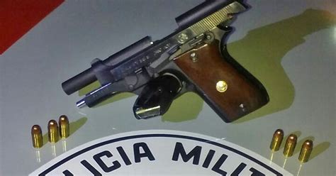 G1 Homem Em Liberdade Condicional Por Roubo é Preso Com Pistola E