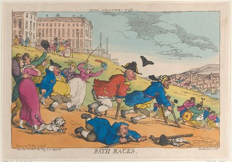 Thomas Rowlandson Bath Races The Metropolitan Museum Of Art