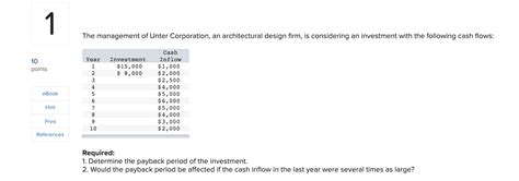 Solved The Management Of Unter Corporation An Architectural Chegg