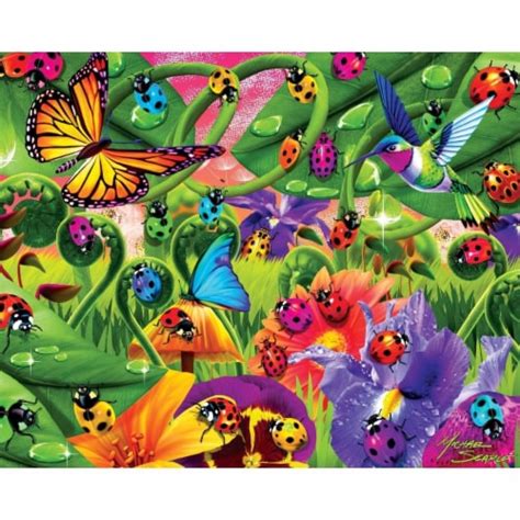 Masterpieces Glow In The Dark 100 Piece Jigsaw Puzzles - 4-Pack V2, 1 ...