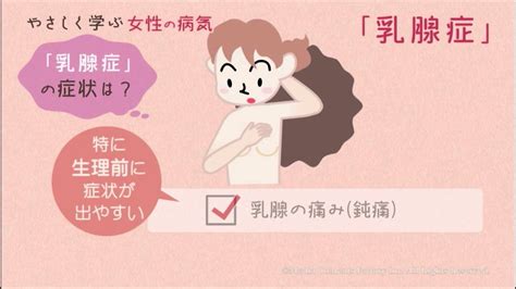 やさしく学ぶ―女性の病気 乳腺症 Youtube