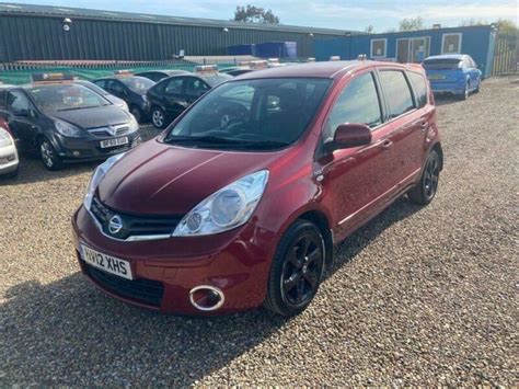 2012 Nissan Note 1 6 N TEC PLUS 5d AUTO 110 BHP MPV Petrol Automatic