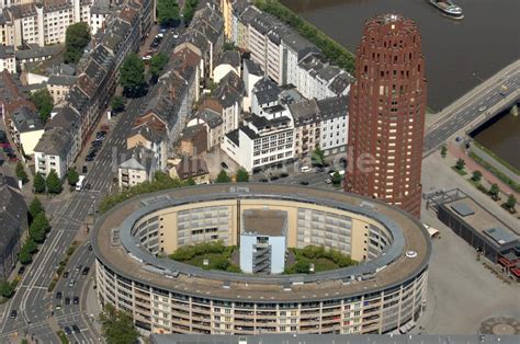 Frankfurt Am Main Aus Der Vogelperspektive Main Plaza In Frankfurt Main