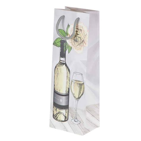 Подаръчна торбичка за бутилка - Вино | S-gifts.bg