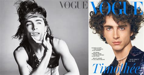 Timothee Chalamet Continues To Slay As He Stuns In History Making British Vogue Cover Rishma