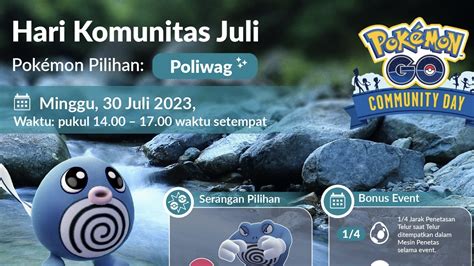 Esports Id 5 Trik Rahasia Pokémon Go Community Day Poliwag