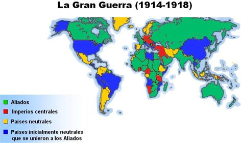 Primera Guerra Mundial Síntesis De Las Causas Consecuencias Principales Acontecimientos Y