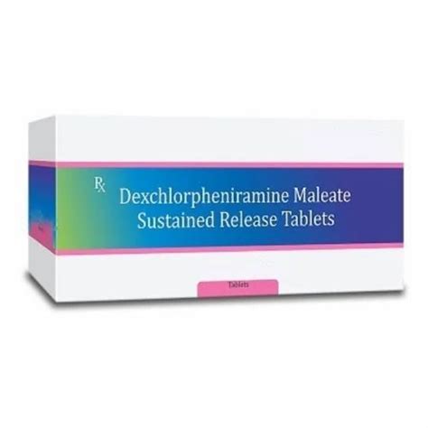 Dexchlorpheniramine Maleate Mg Tablets For Clinic At Rs Month