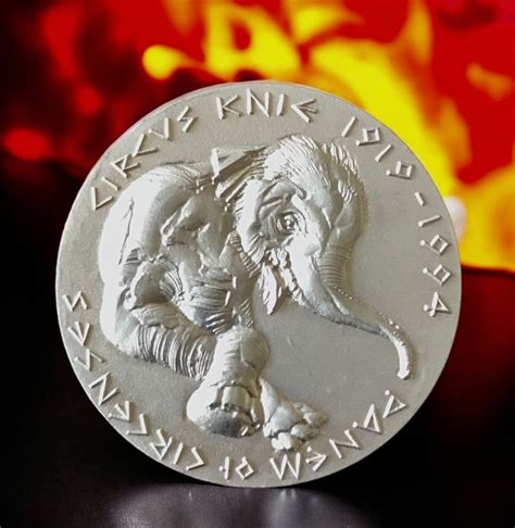 Silber Medaille Hans Erni Zirkus Knie Kaufen Auf Ricardo