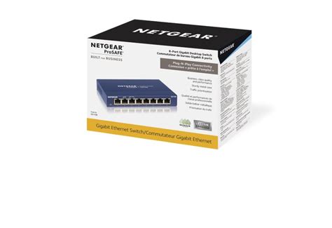 8-Port Gigabit Ethernet Unmanaged Switch – Technology Services Provider ...