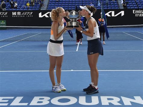 Barbora Krejcikova, Katerina Siniakova Win Australian Open Women's ...