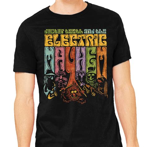 The Psychedelic Mayhem Mens Heavyweight Tee Kg07 By Teefury