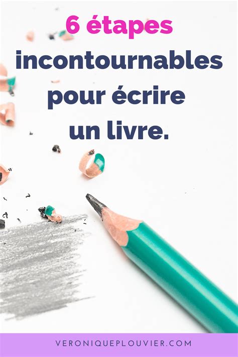 Tapes Incontournables Pour Crire Un Livre Conseils D Criture