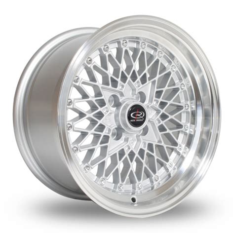 Rota Os Mesh Silver Polished Lip Alloy Wheels Wheelbase