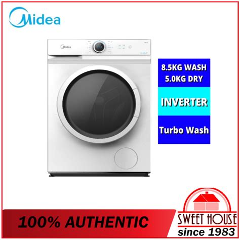 Midea Mf200d85b 85kg6kg Mf100d85b 85kg5kg Front Load Washer Dryer