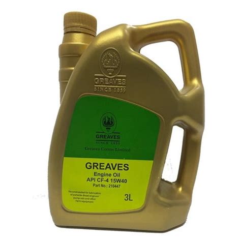 Liter Api Cf W Greaves Engine Oil Packaging Type Jerry Can At