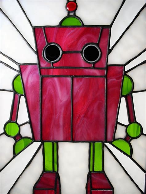 Stained Glass Robot