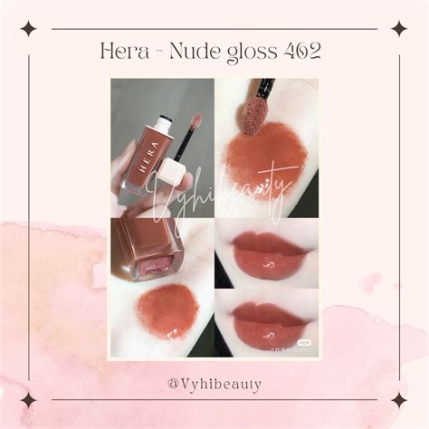 Son bóng Hera Sensual Spicy Nude Gloss Vy Hí Beauty